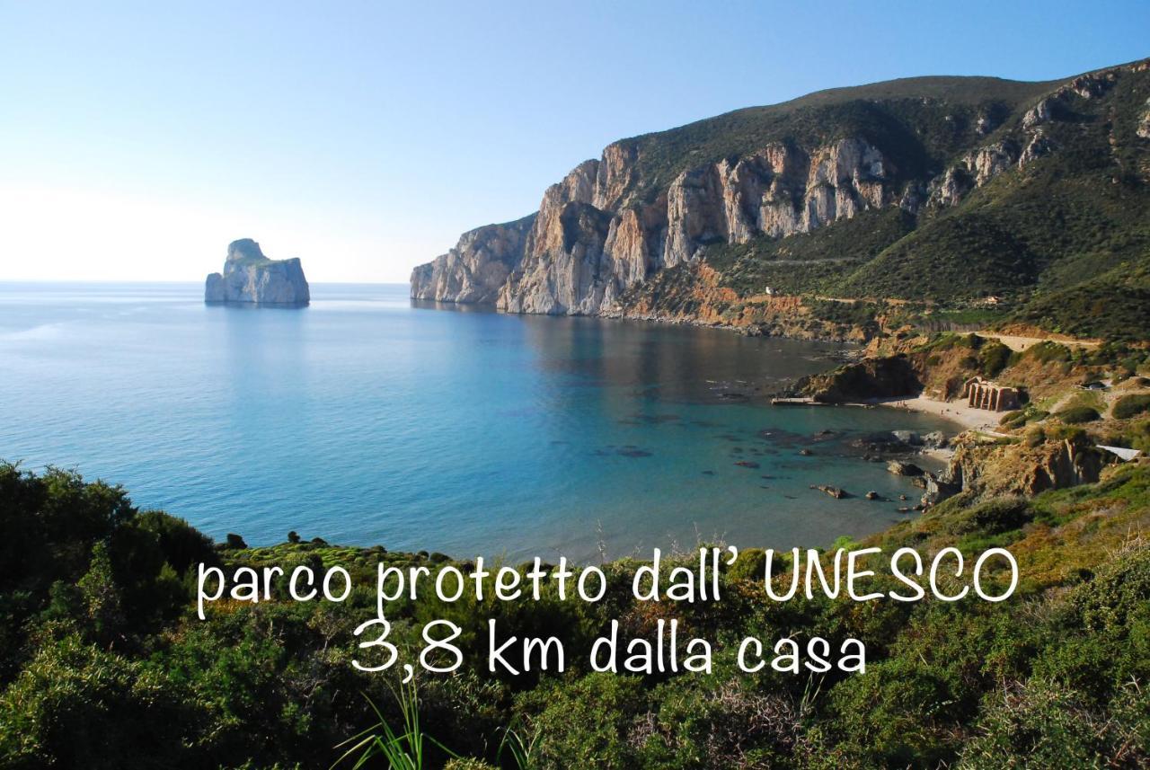 La Casa Del Mare Tanca Piras Villa Nebida Buitenkant foto