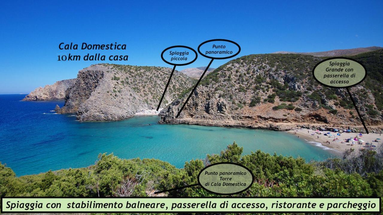 La Casa Del Mare Tanca Piras Villa Nebida Buitenkant foto