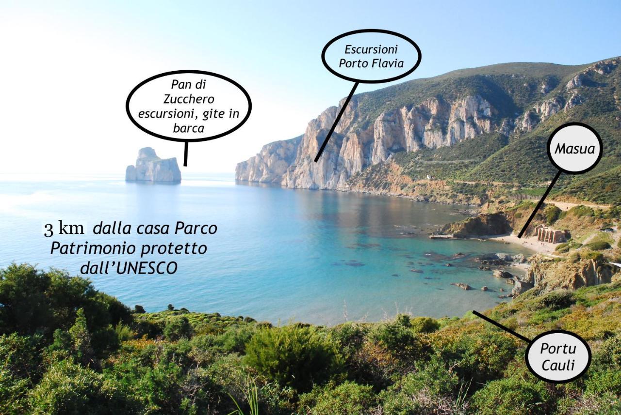 La Casa Del Mare Tanca Piras Villa Nebida Buitenkant foto