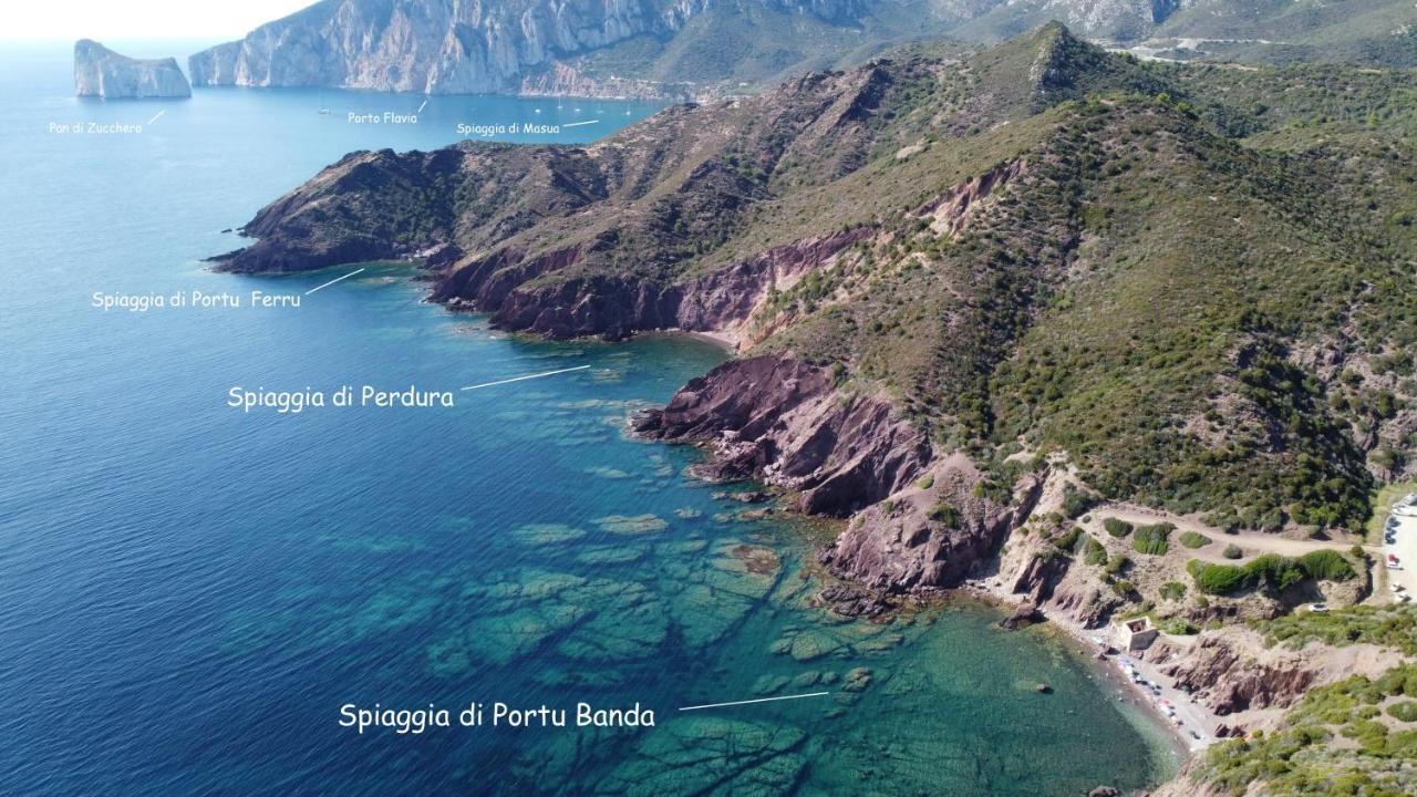 La Casa Del Mare Tanca Piras Villa Nebida Buitenkant foto